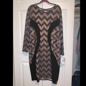 Size 3xl Elegant Debbie Lularoe dress. NWT